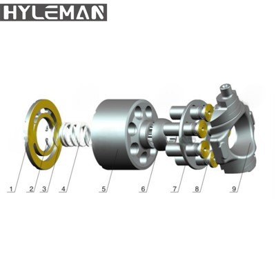 Pecyn rhannau atgyweirio pwmp hydrolig pc30uu