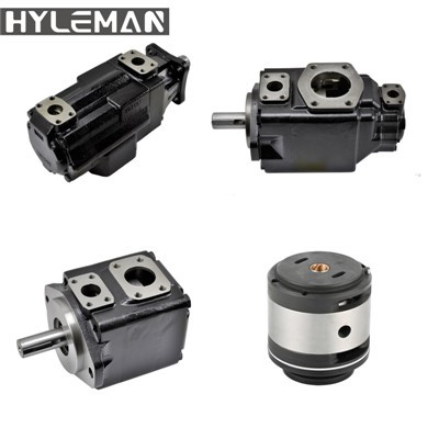 Cyfres Pympiau Dwbl Hydrolig Denison Diwydiannol T6 T7 T67